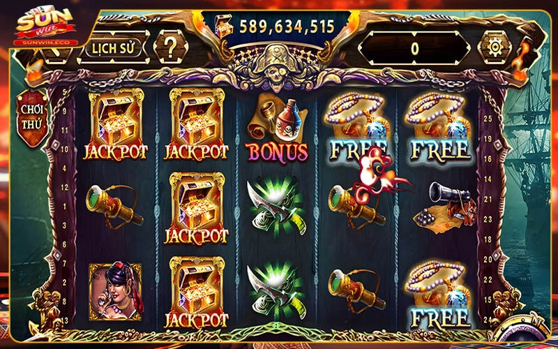 Điểm qua các bí quyết chơi Pirate King Sunwin