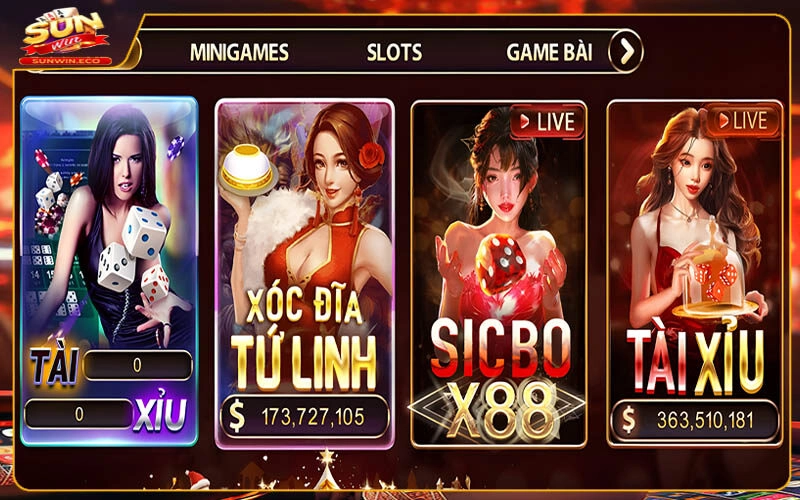 Đôi nét về danh mục Casino Suwin